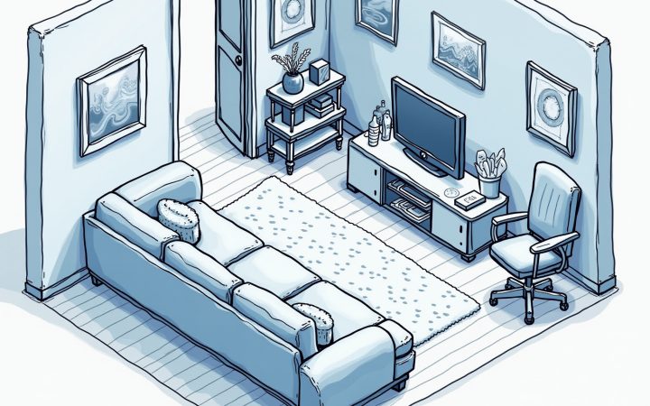 Layer living rooms: 5 zones that structure a room